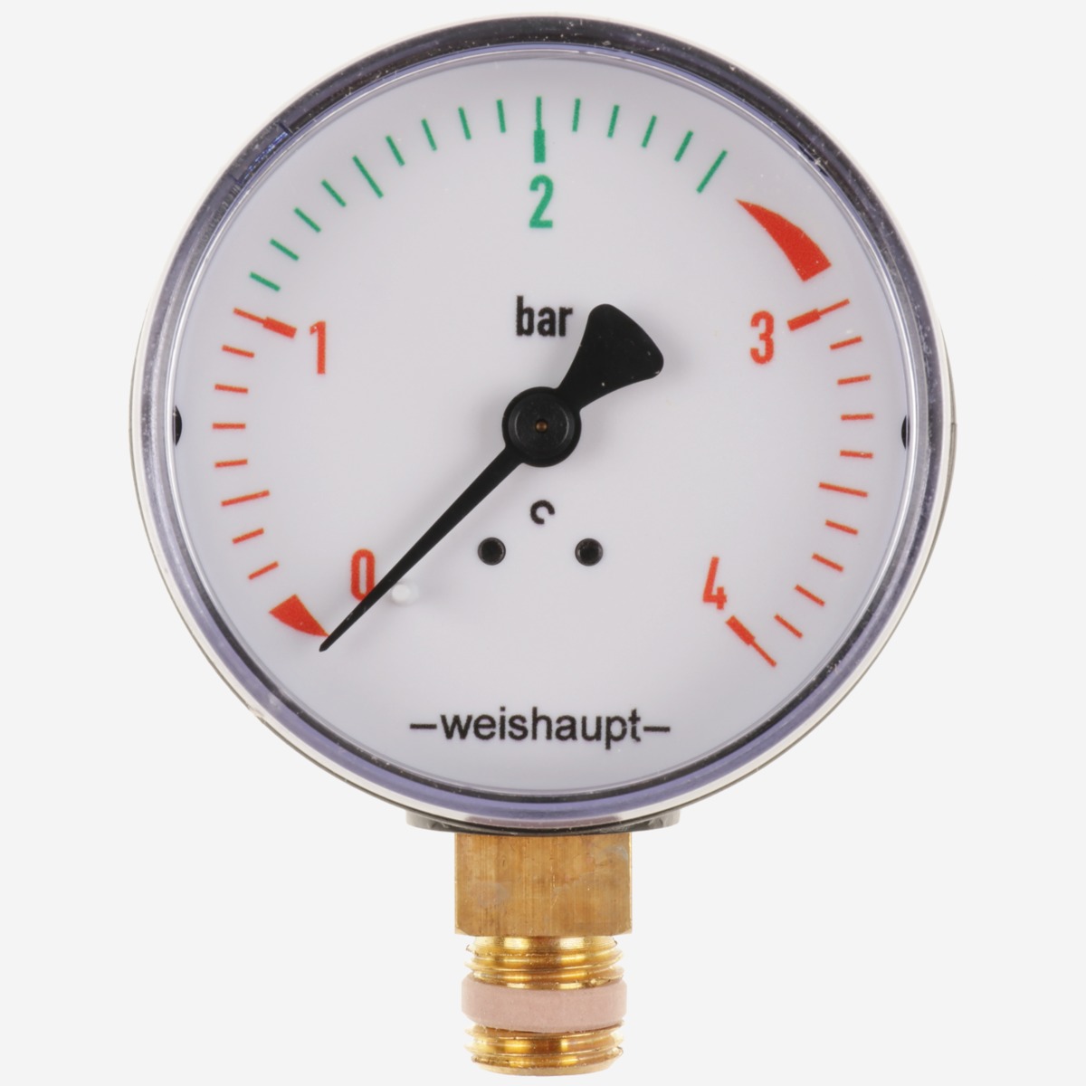 Weishaupt Manometer 0-4 bar  G 1/4 40900006842