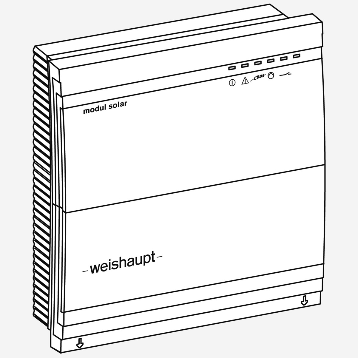 Weishaupt Solarregler-Modul WCM-Sol 1.0 home 48002000742