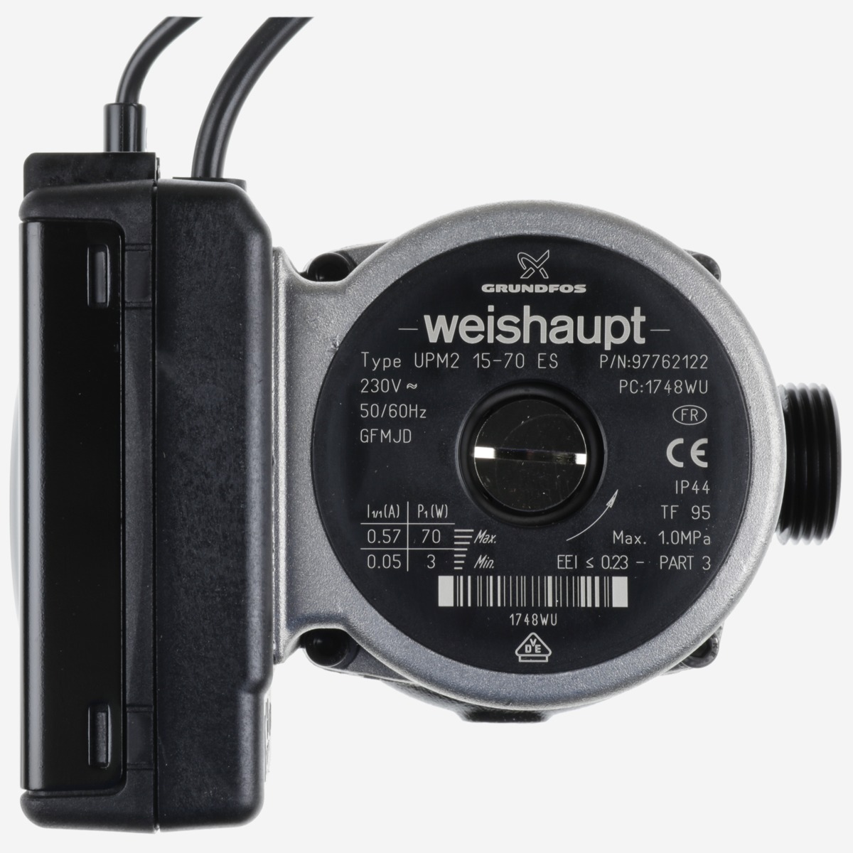 Weishaupt Umwälzpumpe UPM2 15-70ES-PEA (Grundfos) 48140140132