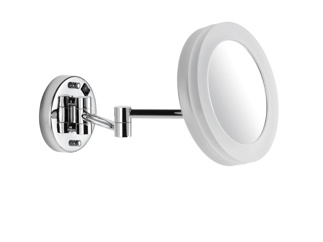 AVENARIUS Kosmetikspiegel Wand Direkt
rund, LED, 5-fach, 2-armig, Serie Kosm. 9505101010