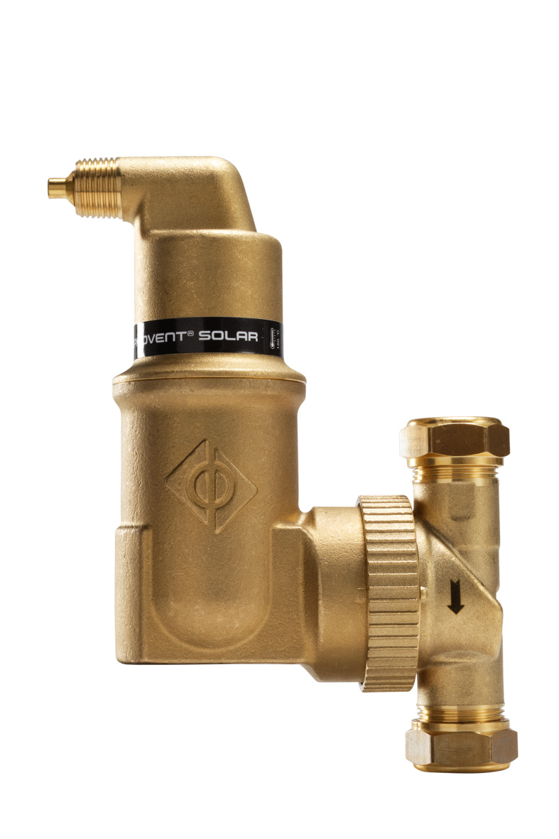 Spirotech Luftabscheider SpiroVent Solar -Uni AutoClose, 1 1/4" IG, 10 bar, 180 Grad UA125WFBA08 Spirotech Luftabscheider SpiroVent Solar -Uni AutoClose, 1 1/4" IG, 10 bar, 180 Grad UA125WFBA08