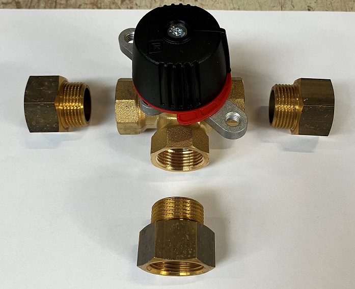 WINDHAGER MISCHER-3-WEGE 3/4"ASN 3-Wege-Mischer 3/4" GG ASN/E, NBR, VEST 004448