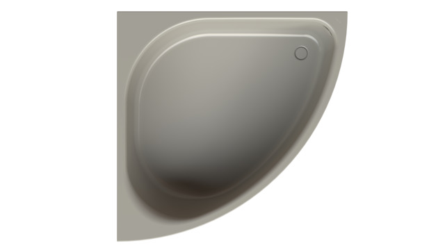Bette Badewannen Eck Arco Stone 1400x1400x450/50mm 6035-416