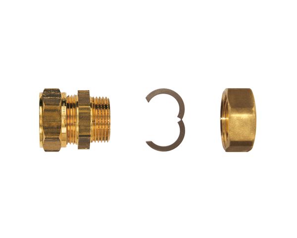 Flamco FixLock Verschraubungsset DN 20, 22 mm Klemmringverschraubung MG29611.12Flamco