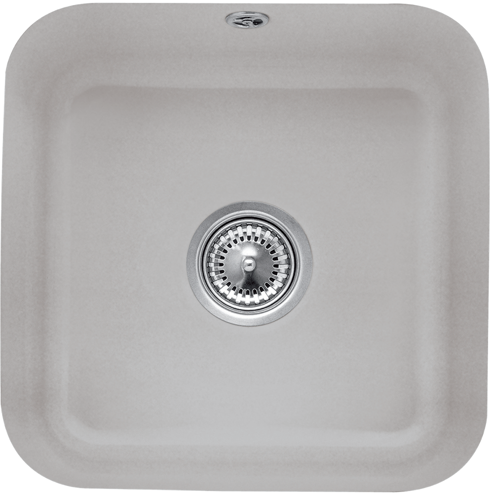 Villeroy Boch Unterbauspuele Cisterna 50 670300 445x445mm Quadrat Pure Black 670300R7