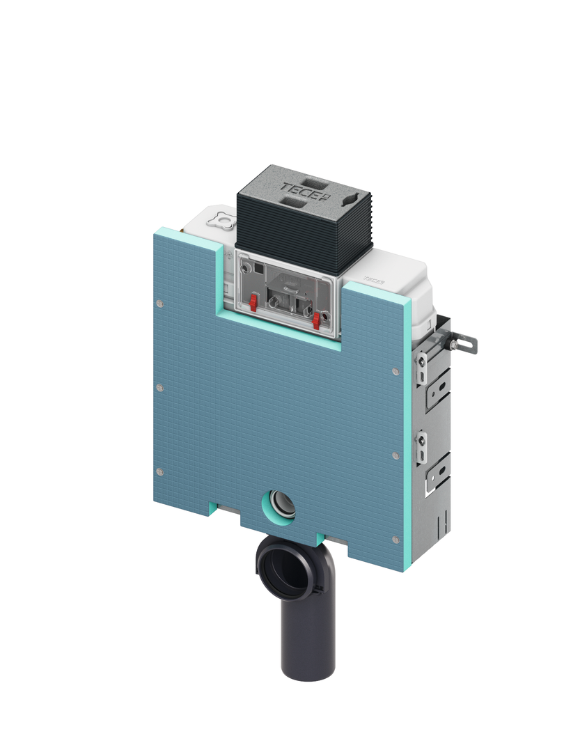TECEbox WC-Modul mit Uni-Spuelkasten und Fliesentraeger-Front, Bauhoehe 820 mm 9375300