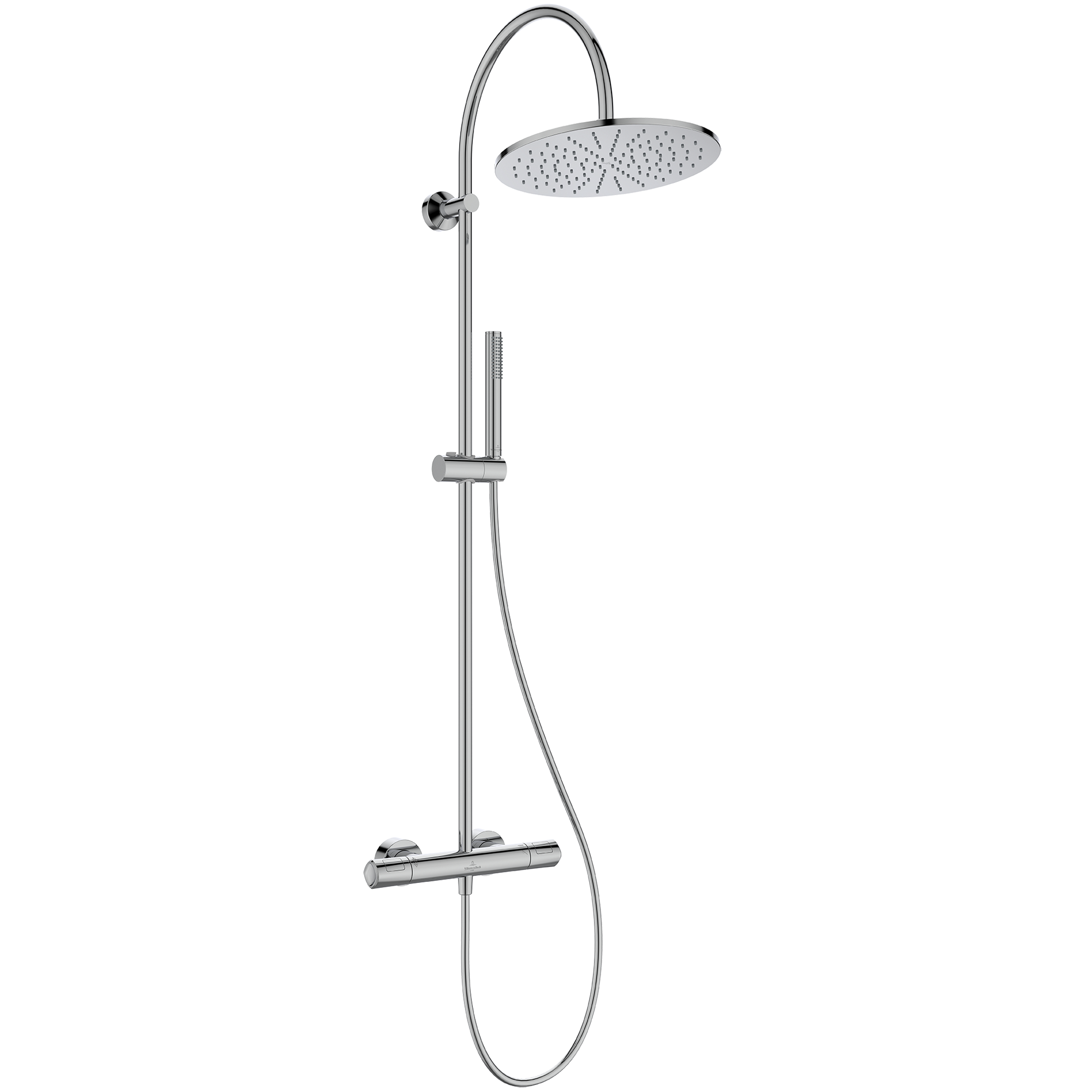 Villeroy Boch Duschsystem Universal Showers 325x586x1266mm Rund Chrom TVS00003300061 Villeroy Boch Duschsystem Universal Showers 325x586x1266mm Rund Chrom TVS00003300061