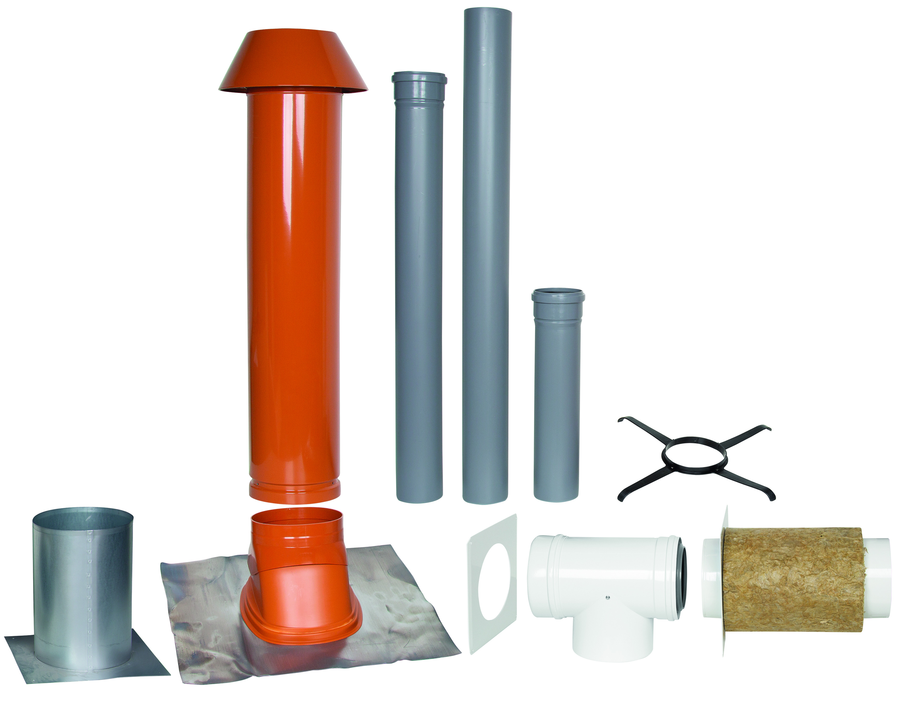 Skoberne GP UNIFIX 210, 1.0 m, AGL110, Pfanne 25-45 Grad rot 750020
