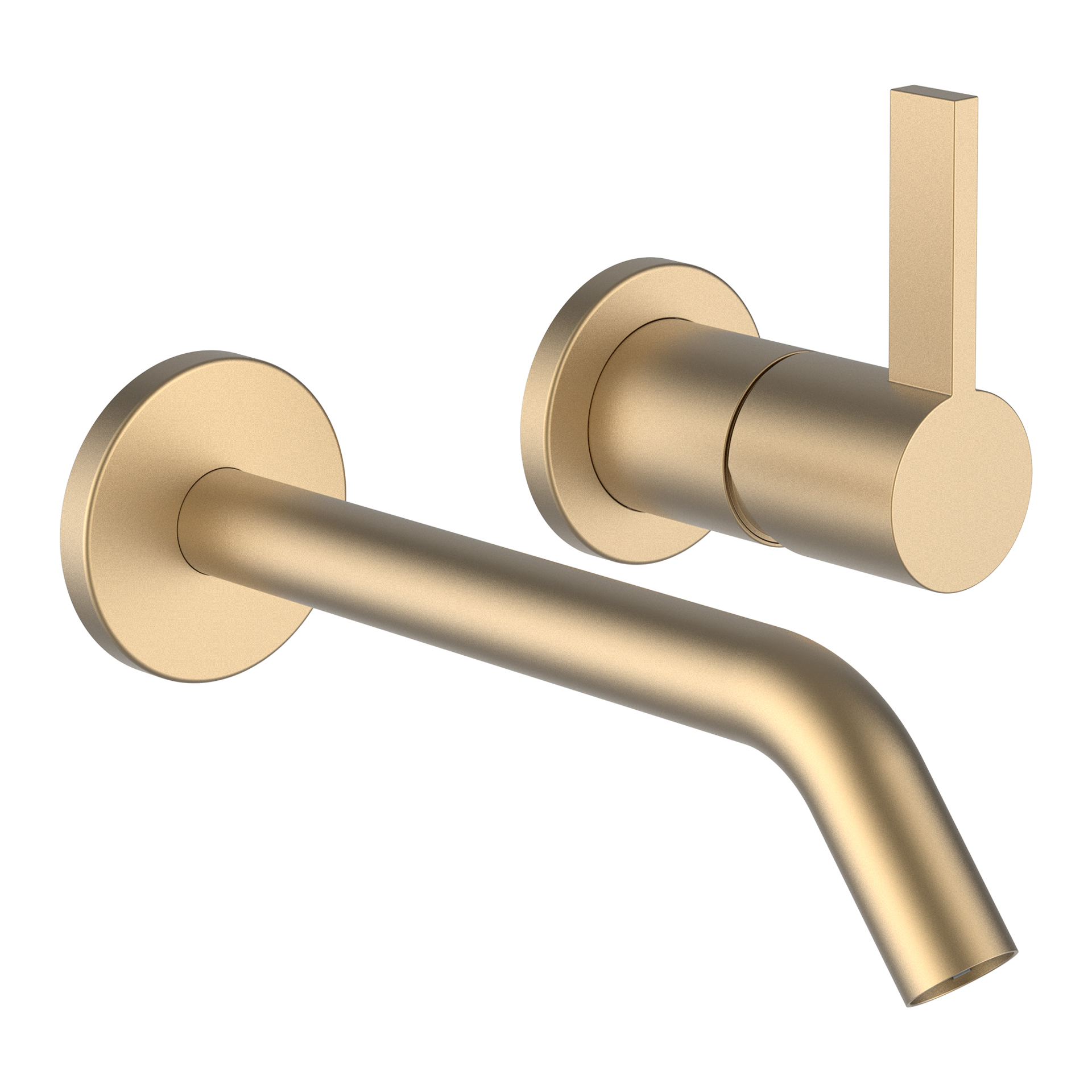 Laufen 2-Loch WT-Mischer UP K-LAUFEN Ausladung 175 mm PVD Blassgold matt H3113360831201