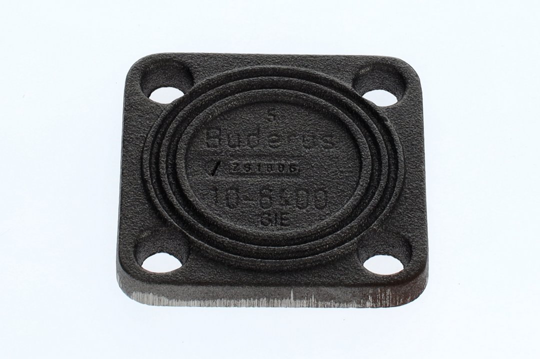 BOSCH Ersatzteil TTNR: 5428081 Flansch vierkant 110 Mod1106400 BOSCH Ersatzteil TTNR: 5428081 Flansch vierkant 110 Mod1106400