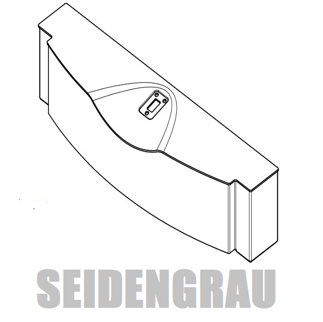WINDHAGER Deckel Tuer GRAU RAL 7044 BWXL Deckel Tuer BWXL35-60 047603