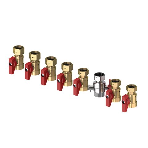 Flamco Absperrkugelhahn-Set Durchgang 7 X Dn20 M10252.32
