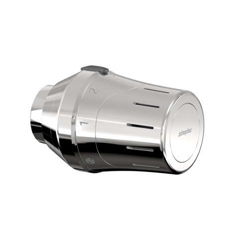 Flamco Exklusiv-Thermostatkopf TC-E1 chrom Klemmanschluss mit Nullstellung F35333 Flamco Exklusiv-Thermostatkopf TC-E1 chrom Klemmanschluss mit Nullstellung F35333