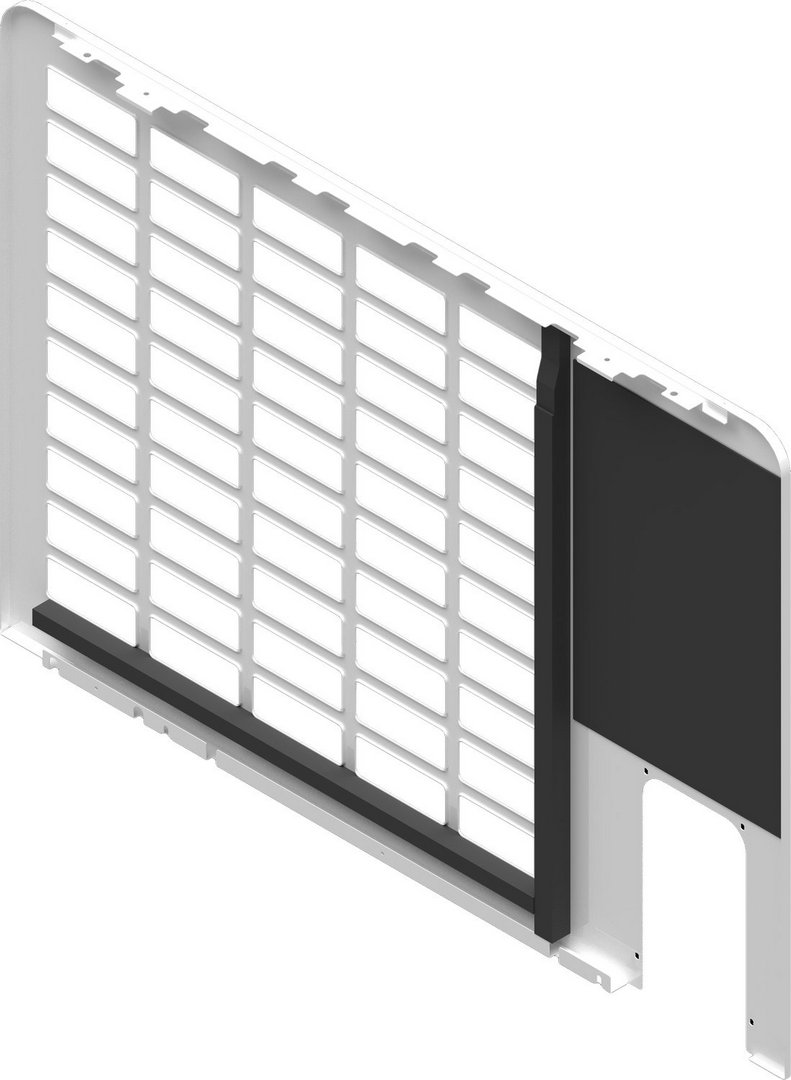 BOSCH Ersatzteil TTNR: 8738214813 Rueckwand weiss