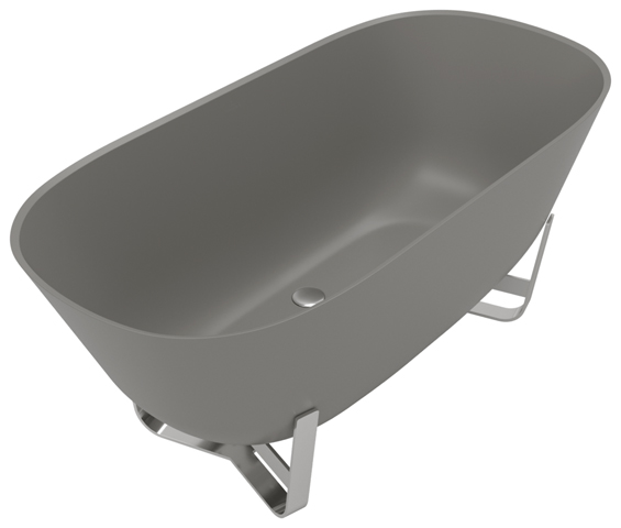 Villeroy Boch Badewanne Antheus 1550x750mm Freistehend Grey Q155ANH7F400V3S Villeroy Boch Badewanne Antheus 1550x750mm Freistehend Grey Q155ANH7F400V3S