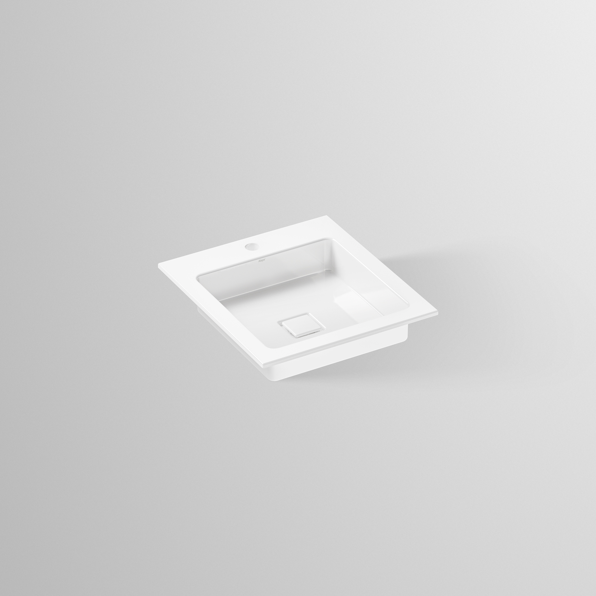 Alape Einbaubecken Q450H 2303000 Weiss 2303000000