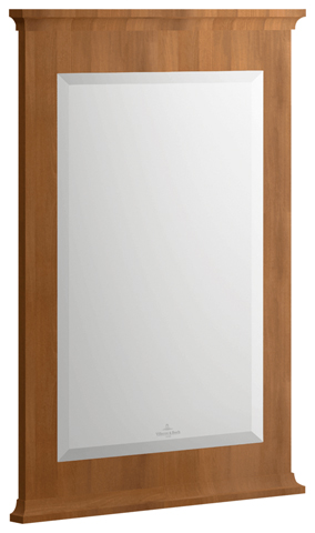 Villeroy Boch Spiegel Hommage 00 557x740x37mm Walnut/Grey-White Marble 85650000 Villeroy Boch Spiegel Hommage 00 557x740x37mm Walnut/Grey-White Marble 85650000