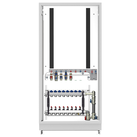 Roth UP-Station FlatConnect HK 3 VA/Rohbauvariante vormontiert/4-Leiter 1115012173