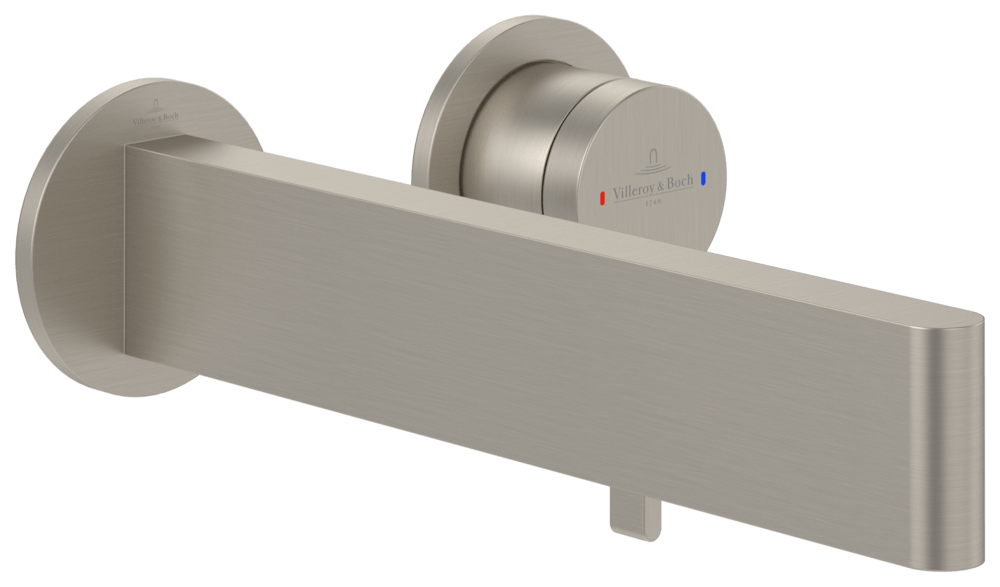 Villeroy Boch Einhebel-Waschtischarmatur Dawn 160x220x100mm Brushed Nickel Matt TVZ10600700064 Villeroy Boch Einhebel-Waschtischarmatur Dawn 160x220x100mm Brushed Nickel Matt TVZ10600700064