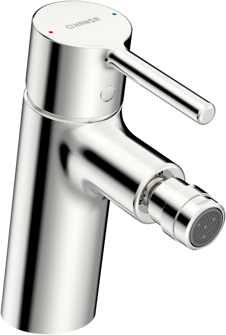 Hansa EHM Bidet-Batt. HANSAVANTIS 5243 Zugst.Ablgarn. Ausld. 113 mm chr 52432267