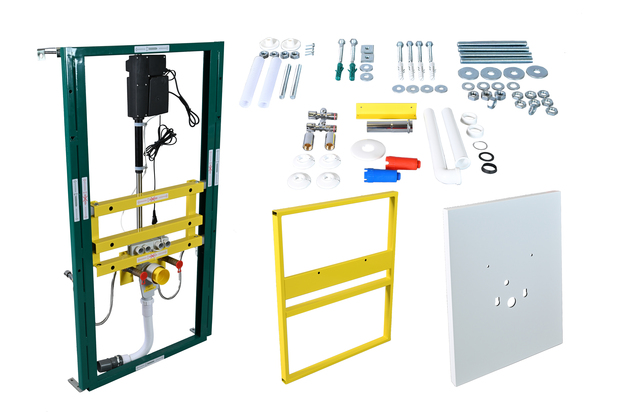 Walraven Vorwandelement Vario WT DeLuxe 30 elektr. 28cm Bef.abst. Keramik 0353800