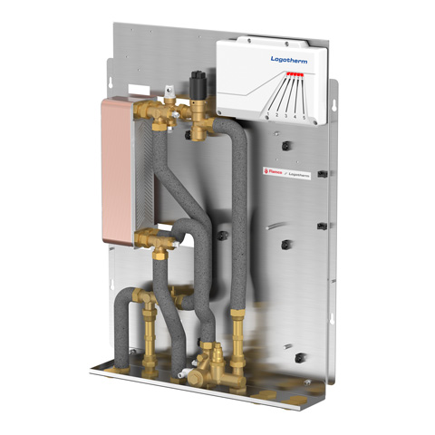 Flamco LogomaticG2 4RS L-Line CU-FS Unter oder Aufputz, Kupfer M10214.42 Flamco LogomaticG2 4RS L-Line CU-FS Unter oder Aufputz, Kupfer M10214.42