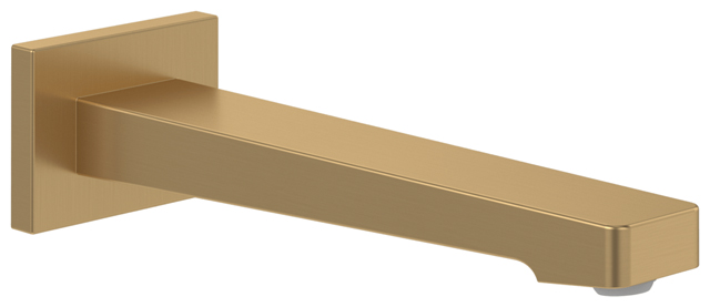 Villeroy Boch Badewannenauslauf Architectura Square 75x224x55mm Eckig Brushed Gold TVT12500200076 Villeroy Boch Badewannenauslauf Architectura Square 75x224x55mm Eckig Brushed Gold TVT12500200076