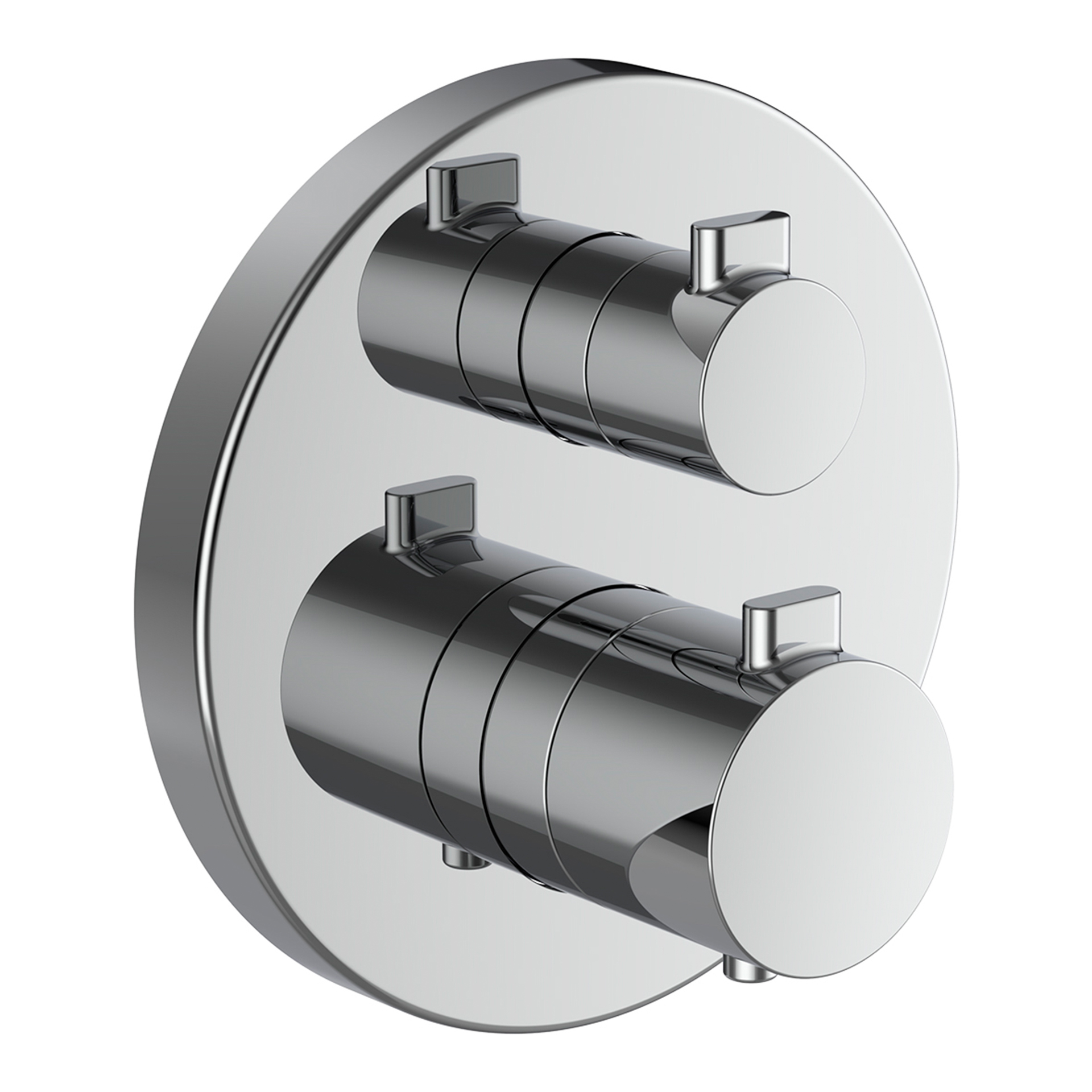 Laufen 2-Griff-Wa-Thermostat UP MEDA m. Rohrunterbrecher 2-Mischw-Abg. chrom HF506687100000 Laufen 2-Griff-Wa-Thermostat UP MEDA m. Rohrunterbrecher 2-Mischw-Abg. chrom HF506687100000