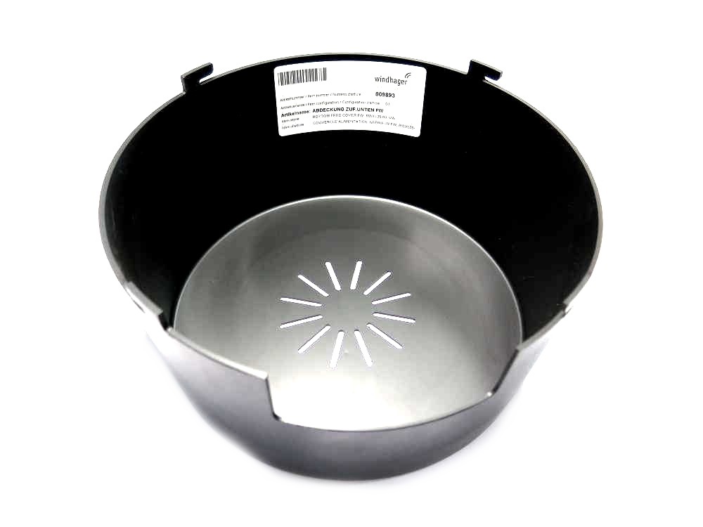 WINDHAGER ABDECKUNG ZUF.UNTEN FW Abdeckung unten Pellets-Zufuehrung 009893