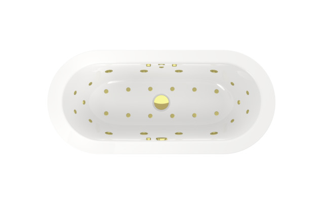 Bette BetteAirJet Plus Whirlsystem vergoldet B350-903 Bette BetteAirJet Plus Whirlsystem vergoldet B350-903
