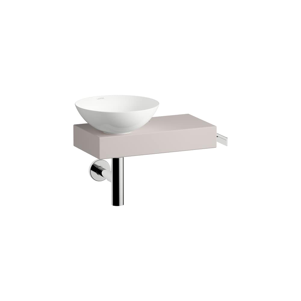 Laufen Pack PICCOLO NOVO 555x320x400 WT-Schale re +Plt m.Zub. 1Hl. o.uel. Oyst H561PN47081111