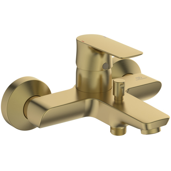 Ideal Standard Badearmatur AP Connect Air, Ausld. 174mm, Brushed Gold A7033A2
