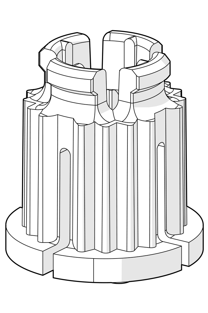 Hansa Adapter HANSA 59910235 Weiss 59910235