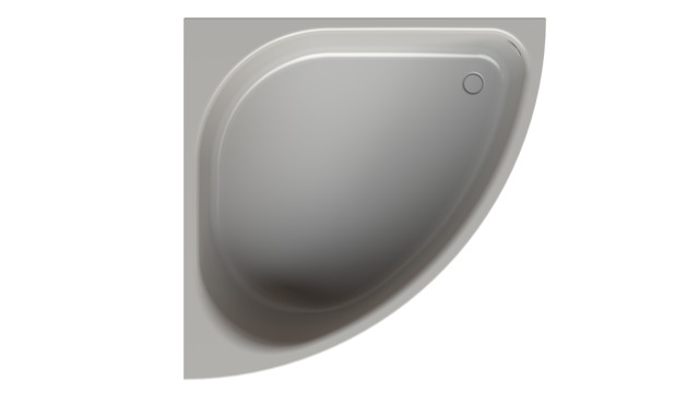 Bette Badewannen Eck Arco Flanell 1400x1400x450/50mm 6035-008
