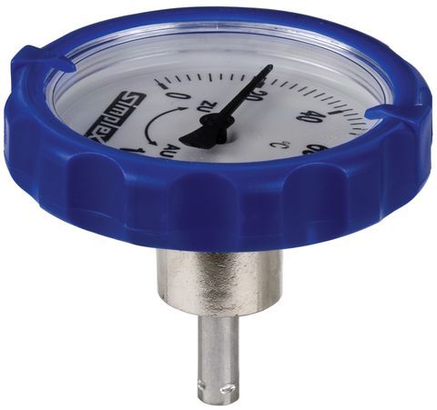 Flamco Thermometergriff DN20-50 Kst. blau F10199 Flamco Thermometergriff DN20-50 Kst. blau F10199