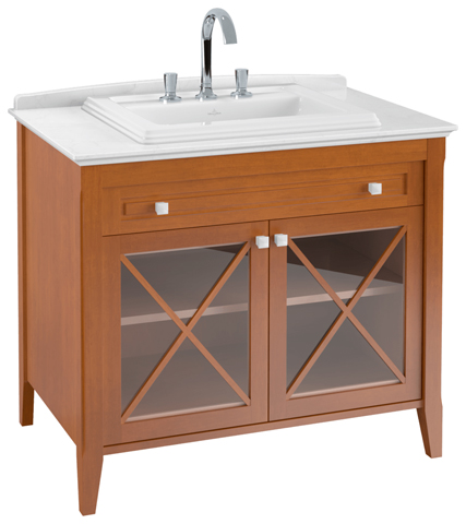 Villeroy Boch WaschtischUS Hommage 63 985x905x620mm 1 Schubl. 2trg. Waschtisch mtig Walnut/GreyWhMarbl 897963R1 Villeroy Boch WaschtischUS Hommage 63 985x905x620mm 1 Schubl. 2trg. Waschtisch mtig Walnut/GreyWhMarbl 897963R1