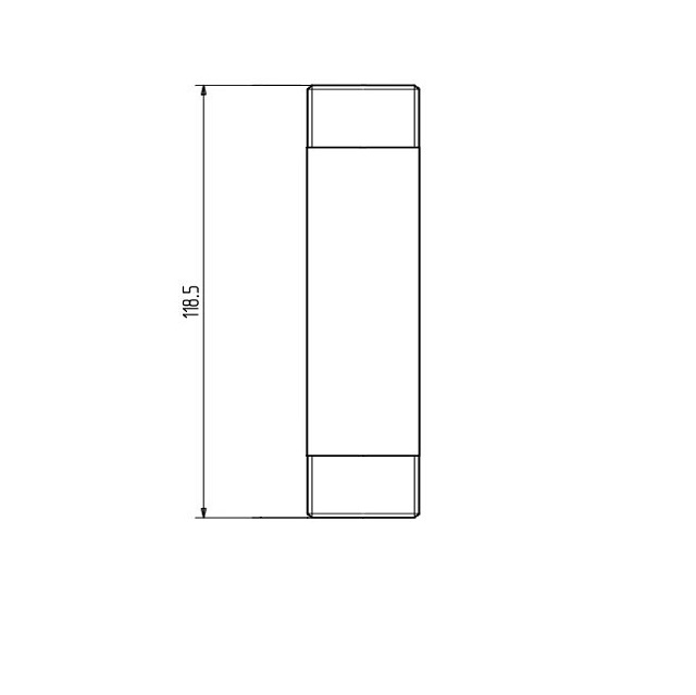 WINDHAGER VORLAUFROHR BOI.3/4"x118,5 FW Vorlaufrohr Boiler VAE, FWE UAML 3/4"x 1 045023