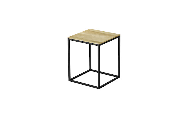 Bette Badmoebel Lux Shape Hocker Q020 FH814 Schwarz Feinstruktur matt 350x350x430mm Q020-815FH814