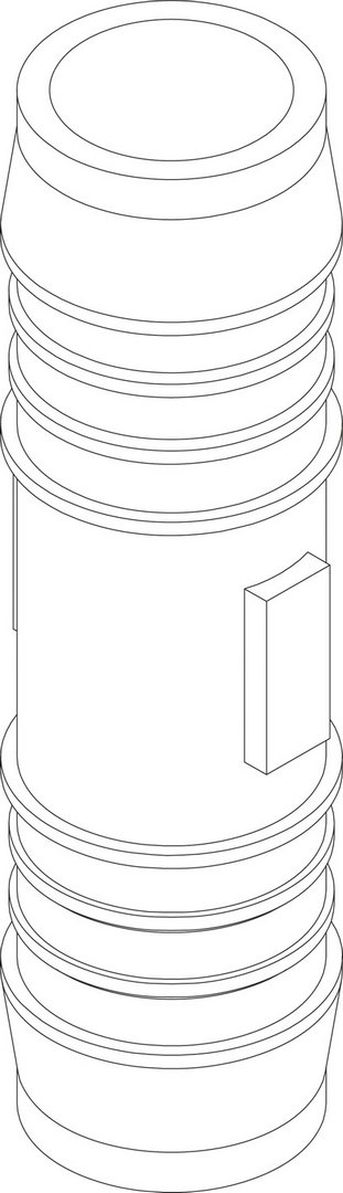 BOSCH Ersatzteil TTNR: 8738211437 Kupplungsschlauch gerade 19 mm BOSCH Ersatzteil TTNR: 8738211437 Kupplungsschlauch gerade 19 mm