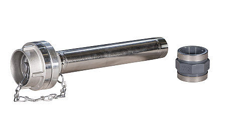 KSB Spuelanschluss fuer CK 800 G 1 1/2 - Storz C, ALMGSI / 1.4401 19074401