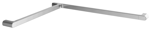 Villeroy Boch Duschhandlauf ViCare DESIGN 700x700x80mm Verchromt 92171561