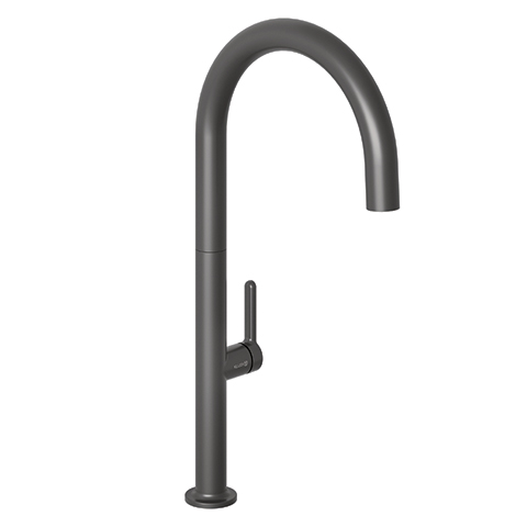 KLUDI AUREA Spueltisch-Einhandmischer seitl. Bedienung Tiefmattschwarz 558036675 KLUDI AUREA Spueltisch-Einhandmischer seitl. Bedienung Tiefmattschwarz 558036675