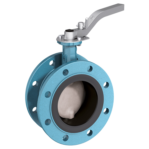 EBRO Absperrkl. F012-A Doppelfl.g. HK DN 250 stufenlose Feineinstellung PN 10 50000315