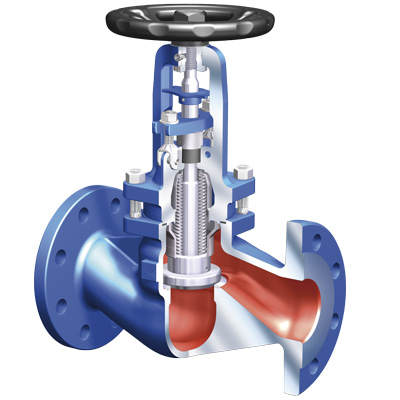 ARI Absperrv. FABA-Supra I DN100 PN40 1.0619+N,1tlg. Spindel,Kantensitzkegel 3514601000111