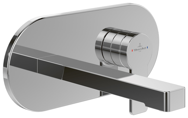 Villeroy Boch Einhebel-Waschtischarmatur Architectura 260x227x115mm Eckig Chrom TVW10311211061