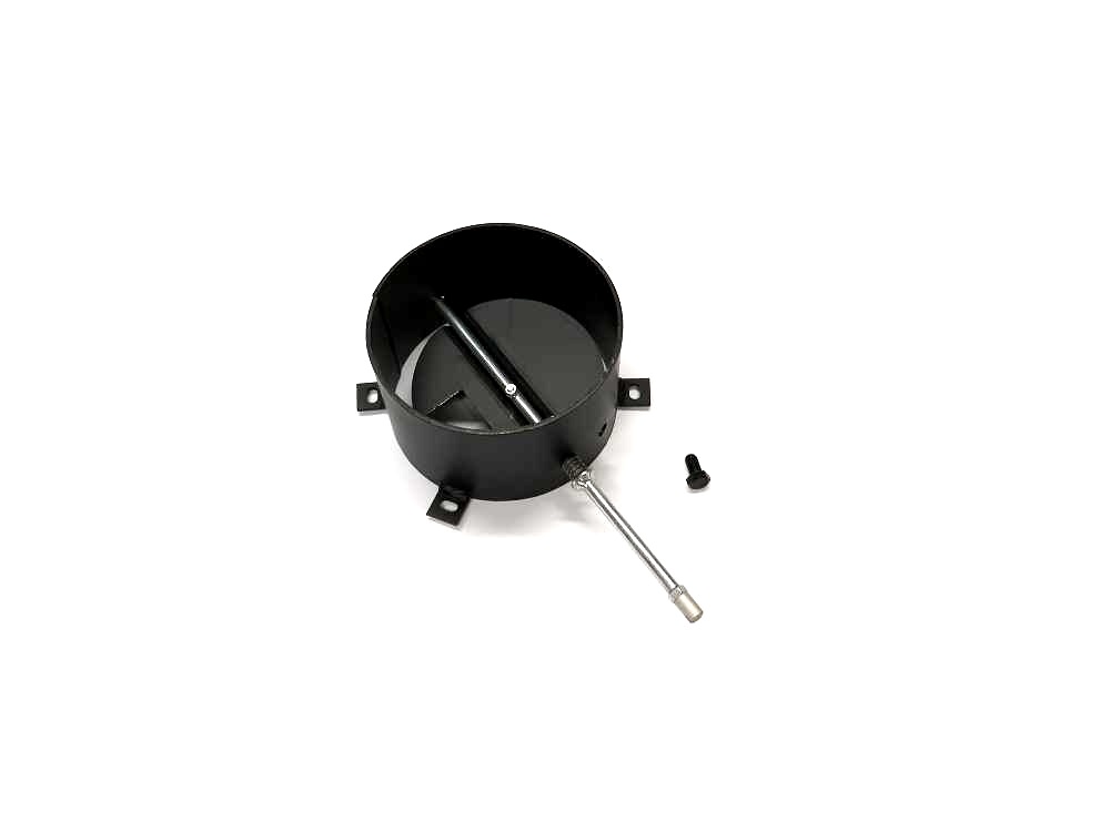 WINDHAGER ROHRSTUTZEN KPL.VM.VEP Rauchrohrstutzen m.Drosselklappe ZHN210 085472