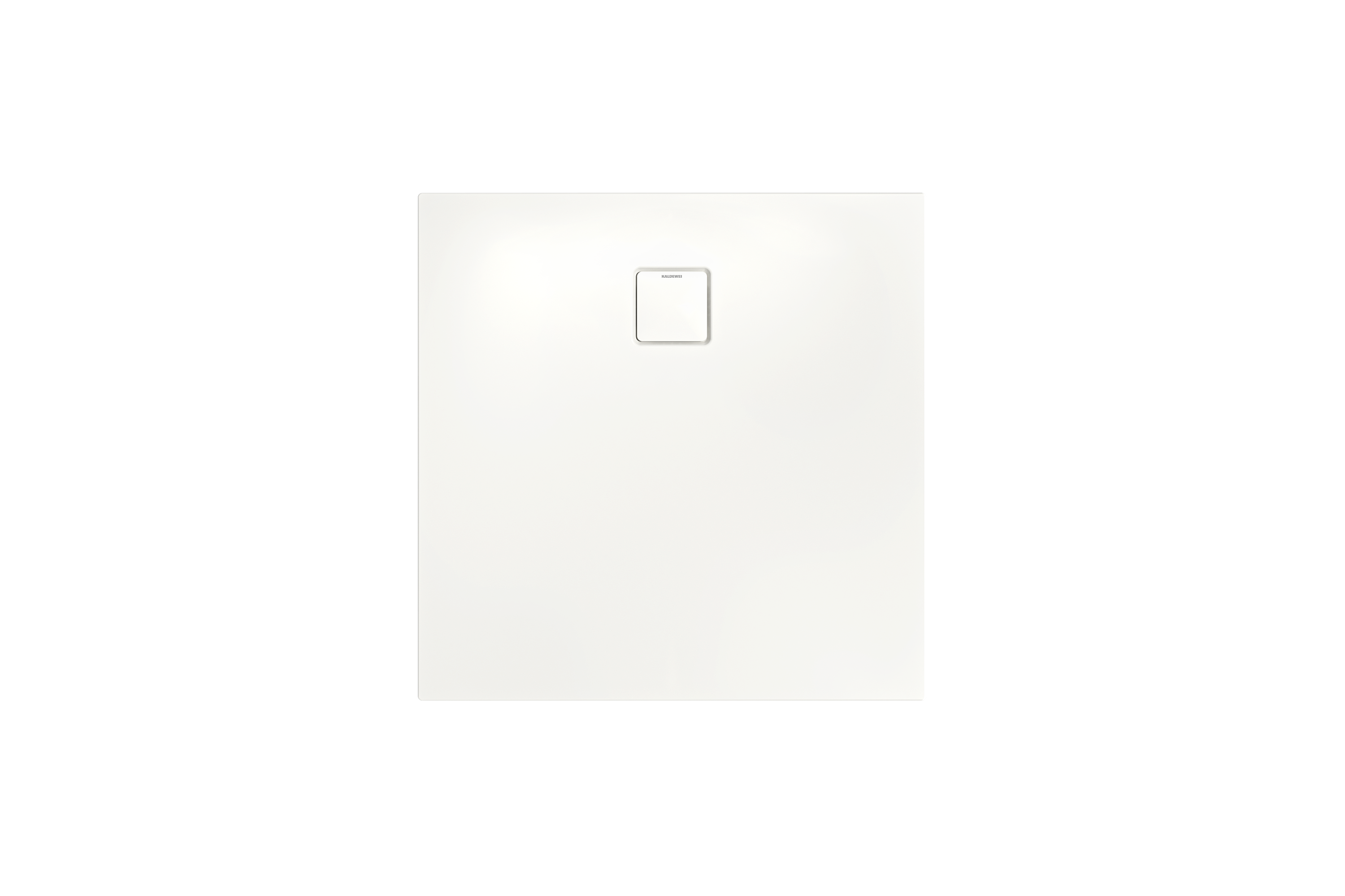 Kaldewei Duschwanne ALUVIA Mod.3253,900x900x20mm, alpinwei? matt,Invisible Grip,SolidLite 325311111711