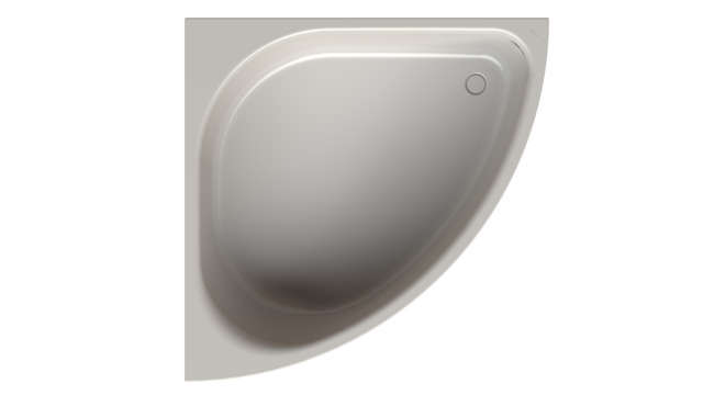 Bette Badewannen Eck Arco Silver 1400x1400x450/50mm 6035-410