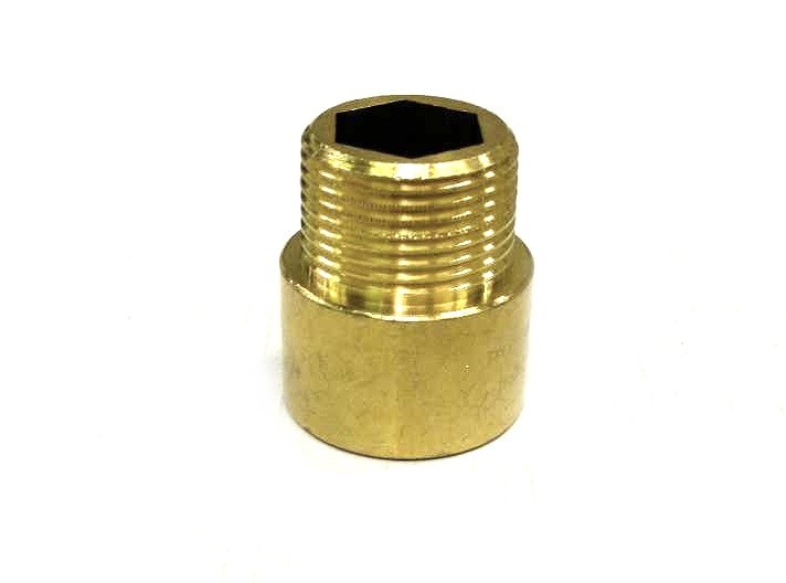 WINDHAGER ROHRVERLaeNG. G3/4X20MM Rohrverlaengerung G?x20mm, flachdichtend, 000143