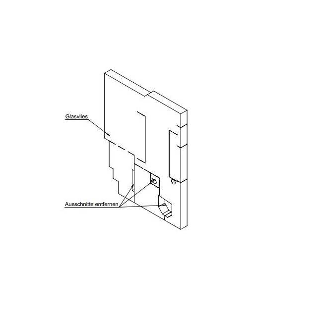WINDHAGER Isolierung links PW72-103 Isolierung links PW72-103 053842